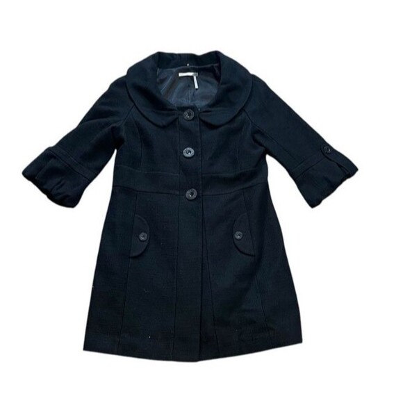 Classiques Entier 3/4 Sleeve Dressy Coat Women's Size Large Overcoat - Nordstrom - Picture 1 of 10